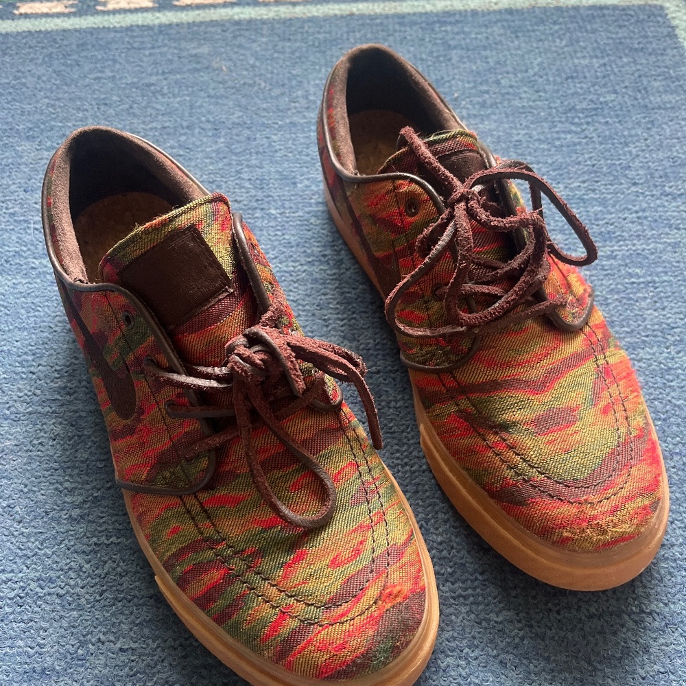 Stefan Janoski SB Camo Gum Nikes